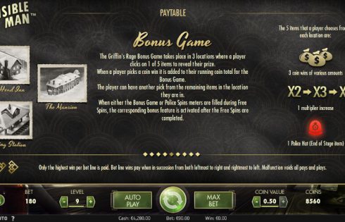 Игровой автомат The Invisible Man - в казино Вулкан Гранд выиграй по крупному