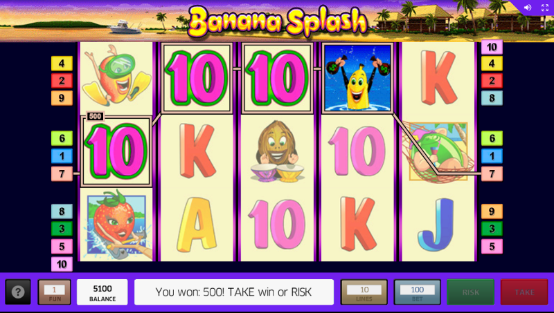 Игровой автомат Banana Splash - слот с весельем и выгодой в казино Х