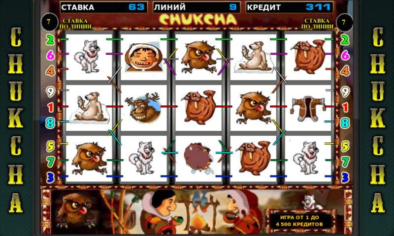Игровой автомат Chukchi Man – получай выгодные бонусы казино Вулкан 24