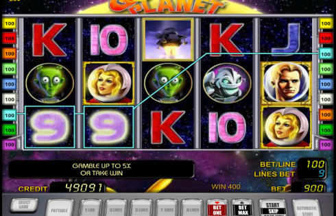 Игровой автомат Golden Planet - приятные выигрыши для игроков казино Вулкан Вегас
