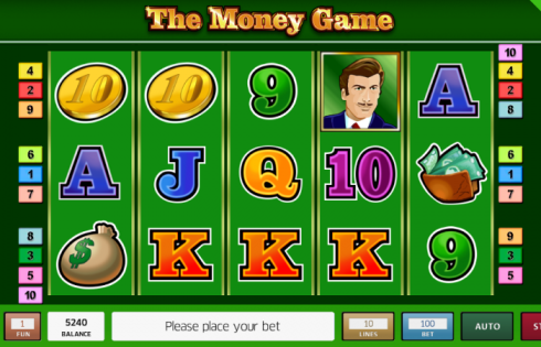Игровой автомат The Money Game - слот который дарит деньги в казино Вулкан Россия