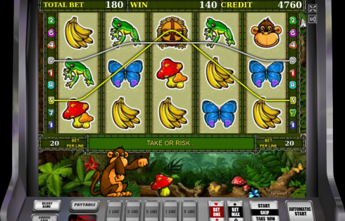 Игровой автомат Crazy Monkey 2 - выигрыши на каждый день в казино Вулкан Удачи