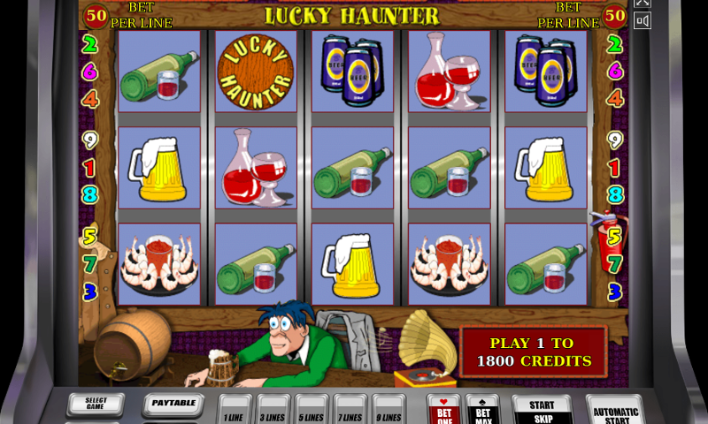 Игровой автомат Lucky Haunter – казино Вулкан Делюкс рад новым игрокам