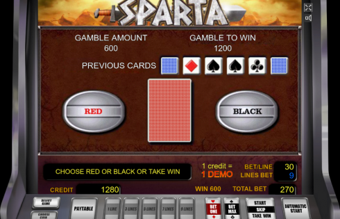 Игровой автомат Sparta - выигрывай на официальном сайте Вулкан Удачи казино