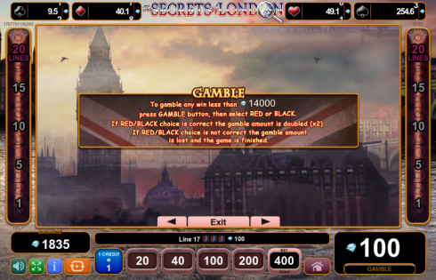 Игровой аппарат The Secrets of London - один из лучших игровых автоматов Вулкан казино