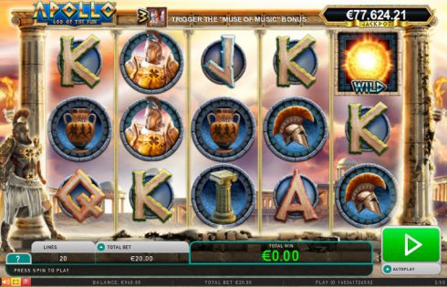 Игровой автомат Apollo God of the Sun - за древними богатствами в онлайн казино Вулкан Россия