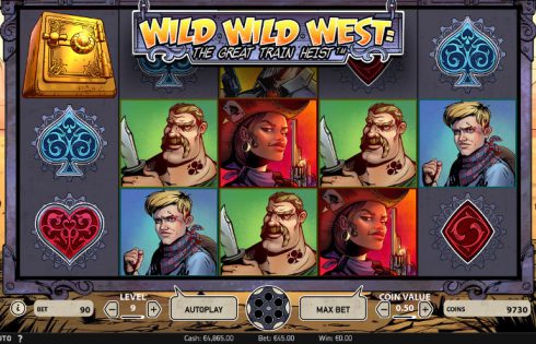 Игровой автомат Wild Wild West: The Great Train Heist - в азартный клуб Вулкан 24 играй бесплатно