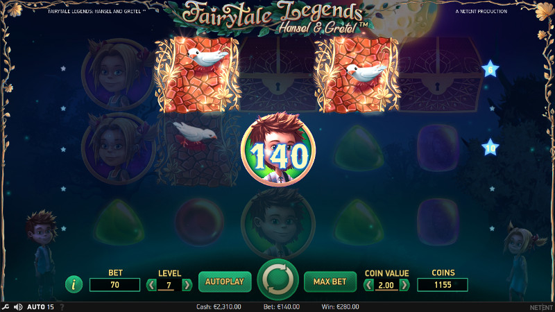 Игровой автомат Fairytale Legends: Hansel and Gretel - за выигрышами в казино Суперслотс