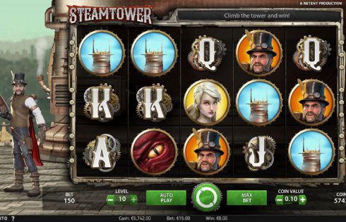 Игровой автомат Steam Tower - скачать Вулкан казино и играй в любимые слоты NetEnt