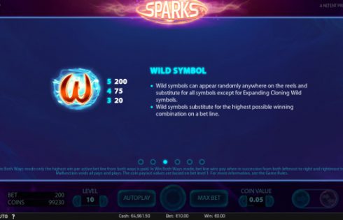 Игровой автомат Sparks - в Вулкан Платинум казино играть в щедрые аппараты от НетЕнт